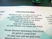 Werders Fanclub-Weihnachstfeier 2015